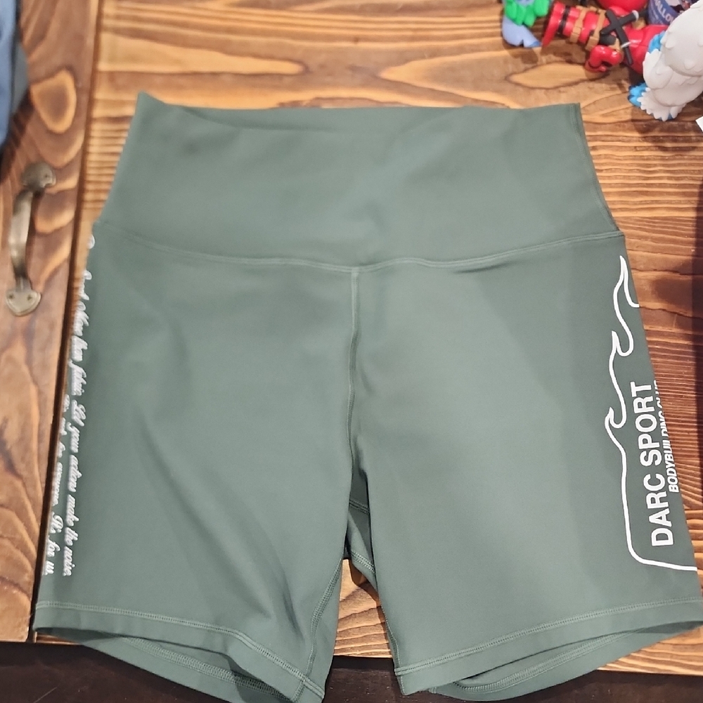 Darc Sport Women's Olive Athletic Shorts